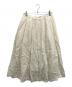 journal standard luxe（ジャーナルスタンダード ラックス）の古着「ベルギーリネンスカート」｜アイボリー