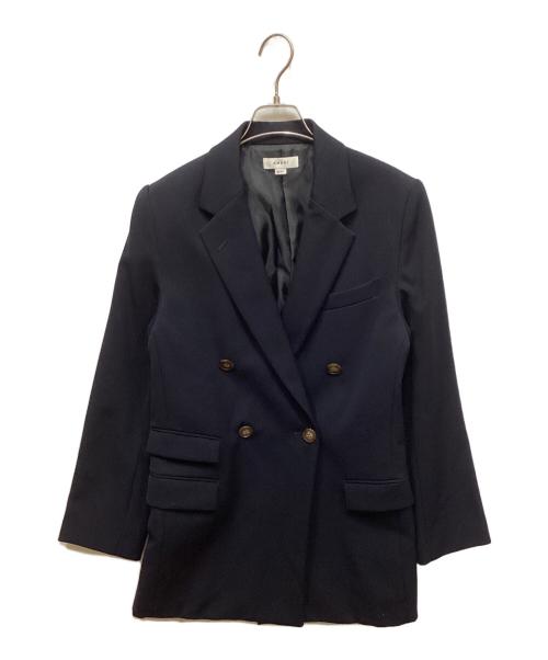 Ameri（アメリ）AMERI (アメリ) CLASSIC MINIMAL TAILORED JACKETクラシックミニマルテイラードジャケット ネイビー サイズ:Sの古着・服飾アイテム