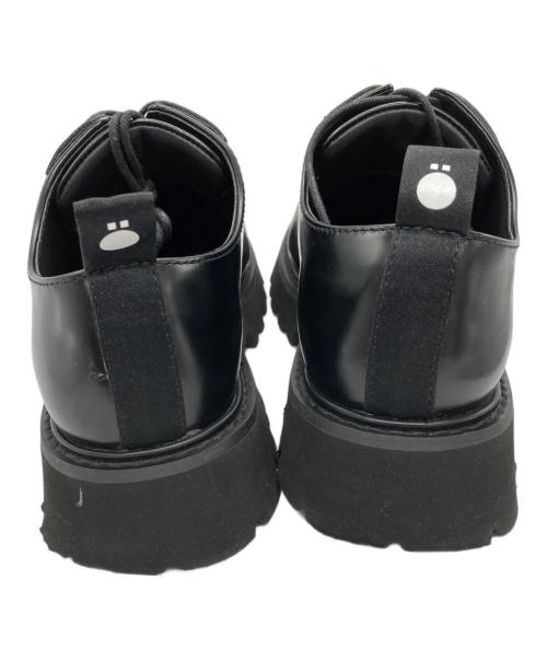 ENFOLD（エンフォルド）ENFOLD (エンフォルド) EIGHT-HOLES LACE-UP SHOES ブラック サイズ:36の古着・服飾アイテム
