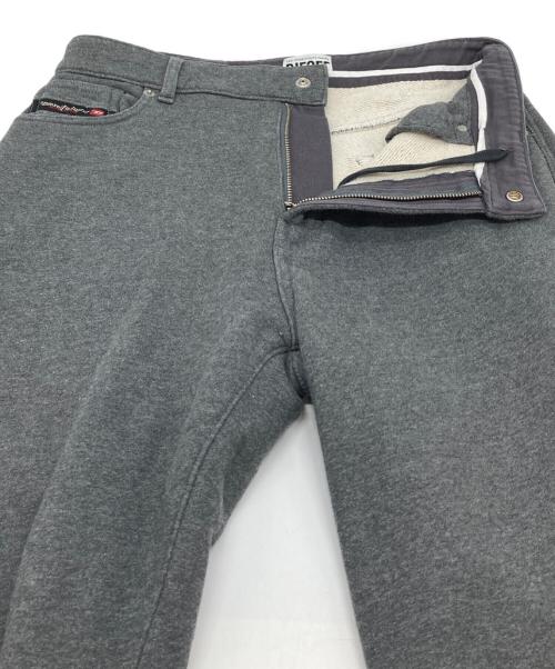 DIESEL（ディーゼル）DIESEL (ディーゼル) スウェットパンツ　コットンパンツ グレー サイズ:W26の古着・服飾アイテム