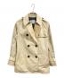COACH（コーチ）の古着「ソリッドショートトレンチ」｜ベージュ