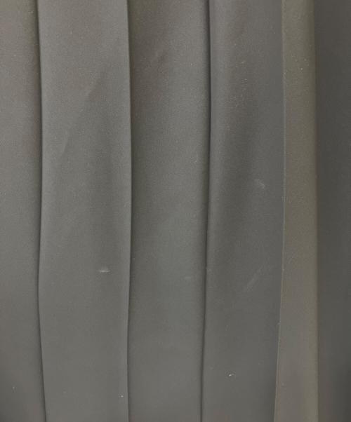 THIRD MAGAZINE（サードマガジン）THIRD MAGAZINE (サードマガジン) ジャガードエラスティックプリーツスカート ブラック サイズ:9の古着・服飾アイテム