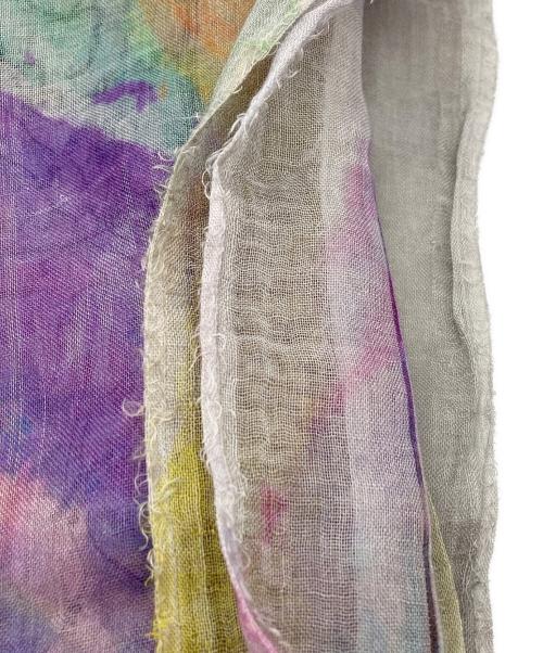 FALIERO SARTI（ファリエロサルティ）FALIERO SARTI (ファリエロサルティ) 地図柄大判ストール マルチカラーの古着・服飾アイテム