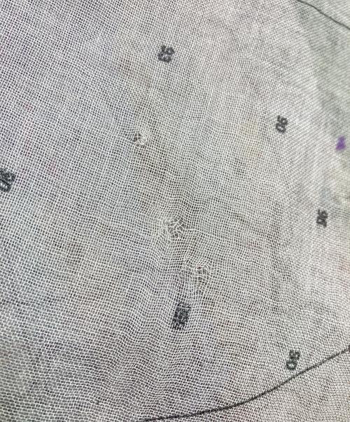 FALIERO SARTI（ファリエロサルティ）FALIERO SARTI (ファリエロサルティ) 地図柄大判ストール マルチカラーの古着・服飾アイテム