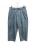 FARAH（ファーラー）の古着「Two Tuck Wide Tapered Pants」｜インディゴ