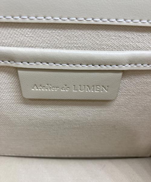 Atelier de LUMEN（アトリエ・ド・ルメン）Atelier de LUMEN (アトリエ・ド・ルメン) CLEF BAG ベージュの古着・服飾アイテム