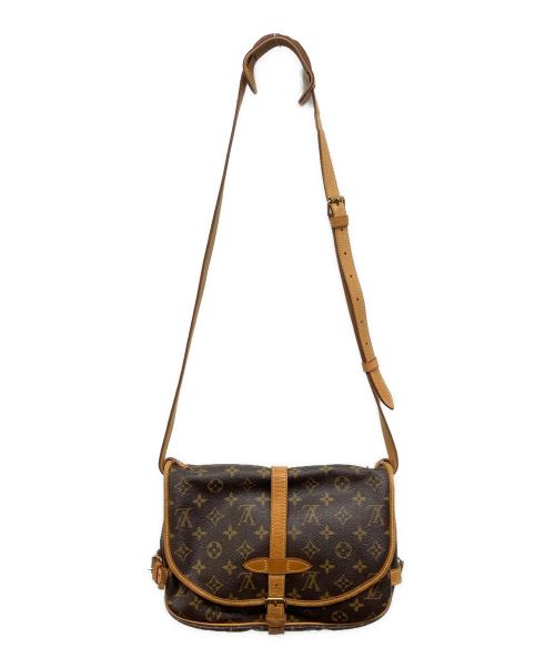 LOUIS VUITTON（ルイ ヴィトン）LOUIS VUITTON (ルイ ヴィトン) モノグラムソミュール30ショルダーバッグ ブラウン サイズ:下記参照の古着・服飾アイテム