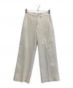 POLO RALPH LAURENポロ・ラルフローレン）の古着「ワイドレッグチノパンツ」｜ホワイト