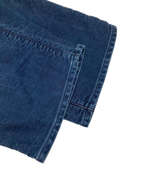 45R（フォーティファイブ・アール）45R (フォーティファイブ・アール) 藍納戸もち米サテンのシャルロット インディゴの古着・服飾アイテム