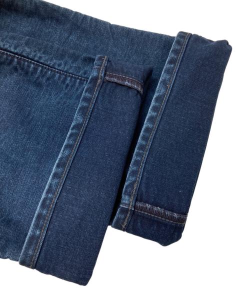 45R（フォーティファイブ・アール）45R (フォーティファイブ・アール) 藍納戸もち米サテンのシャルロット インディゴの古着・服飾アイテム