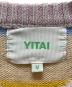 YITAI (YITAI) ひまわり総柄ニット イエロー サイズ:M：6000円