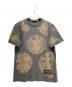 LOUIS VUITTON（ルイ ヴィトン）の古着「Christopher Nemeth Rope Pattern Cotton T-Shirt/クリストファー・ネメス ロープ柄 コットンTシャツ」｜グレー