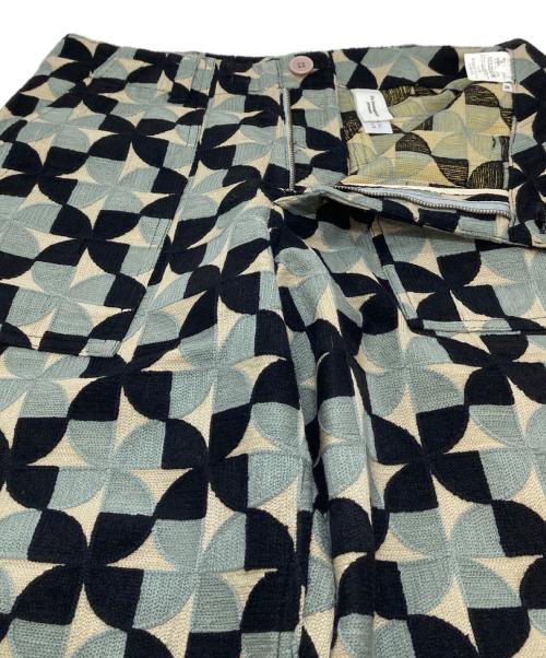 Niche.（ニッチ）Niche. (ニッチ) パッチワークパンツ　コットンパンツ ブルー サイズ:Mの古着・服飾アイテム