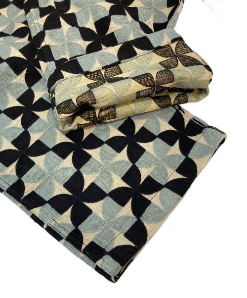 Niche.（ニッチ）Niche. (ニッチ) パッチワークパンツ　コットンパンツ ブルー サイズ:Mの古着・服飾アイテム