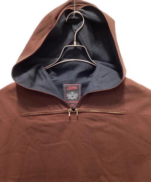 Jean Paul GAULTIER CLASSIQUE（ジャンポールゴルチエクラシック）Jean Paul GAULTIER CLASSIQUE (ジャンポールゴルチエクラシック) ジップデザインパーカー ブラウン サイズ:46の古着・服飾アイテム