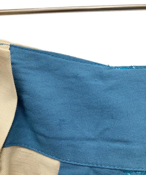 Jean Paul Gaultier homme（ジャンポールゴルチェオム）Jean Paul Gaultier homme (ジャンポールゴルチェオム) ベルト付きジップデザインカーゴパンツ ベージュ サイズ:46の古着・服飾アイテム