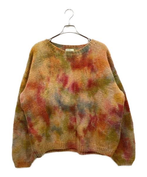 Mcmachan Woolen（マクマーンウーレン）mcmachan woolen (マクマーンウーレン) タイダイニット ブラウン サイズ:Freeの古着・服飾アイテム