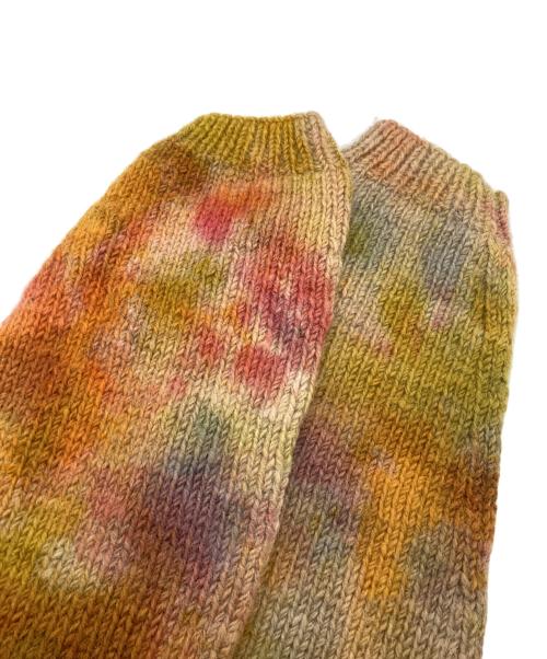 Mcmachan Woolen（マクマーンウーレン）mcmachan woolen (マクマーンウーレン) タイダイニット ブラウン サイズ:Freeの古着・服飾アイテム