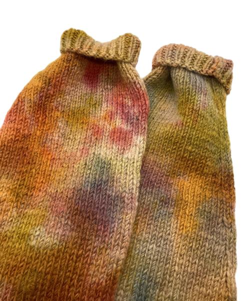 Mcmachan Woolen（マクマーンウーレン）mcmachan woolen (マクマーンウーレン) タイダイニット ブラウン サイズ:Freeの古着・服飾アイテム