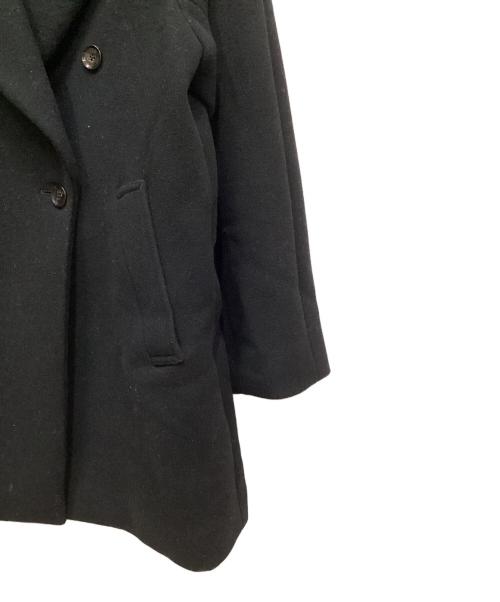 green label relaxing（グリーンレーベルリラクシング）green label relaxing (グリーンレーベルリラクシング) ダブルテーラードコート ブラック サイズ:36の古着・服飾アイテム