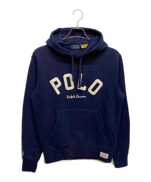 POLO RALPH LAUREN（ポロ・ラルフローレン）POLO RALPH LAUREN (ポロ・ラルフローレン) プルオーバーパーカー ネイビー サイズ:Sの古着・服飾アイテム