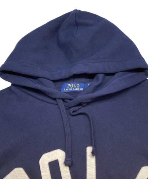 POLO RALPH LAUREN（ポロ・ラルフローレン）POLO RALPH LAUREN (ポロ・ラルフローレン) プルオーバーパーカー ネイビー サイズ:Sの古着・服飾アイテム