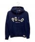 POLO RALPH LAUREN（ポロ・ラルフローレン）の古着「プルオーバーパーカー」｜ネイビー