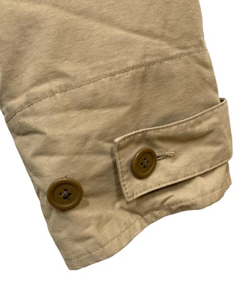 MHL（エムエイチエル）MHL (エムエイチエル) ダウンライナー付ステンカラーコート ベージュ サイズ:Lの古着・服飾アイテム