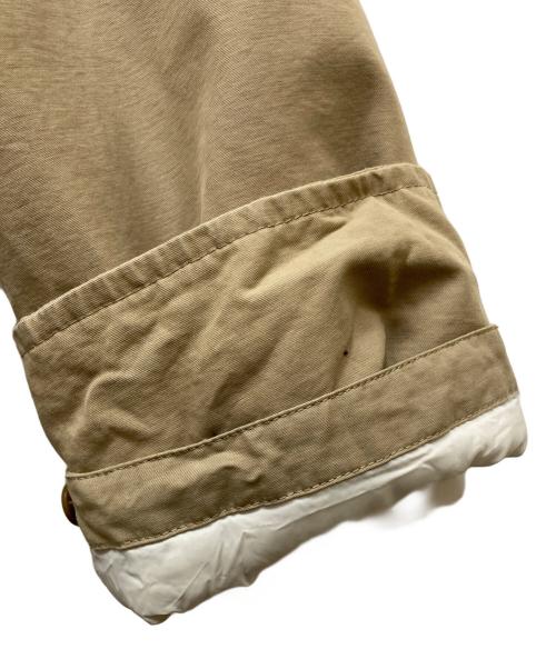 MHL（エムエイチエル）MHL (エムエイチエル) ダウンライナー付ステンカラーコート ベージュ サイズ:Lの古着・服飾アイテム