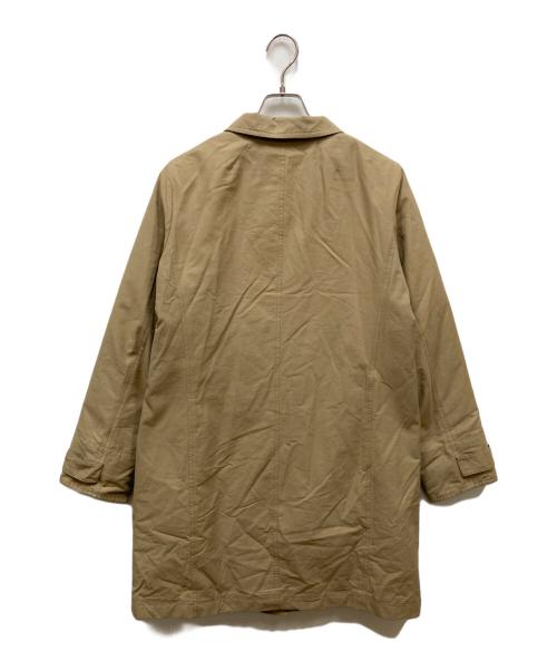 MHL（エムエイチエル）MHL (エムエイチエル) ダウンライナー付ステンカラーコート ベージュ サイズ:Lの古着・服飾アイテム