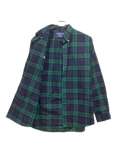 RALPH LAUREN（ラルフローレン）RALPH LAUREN (ラルフローレン) BEAMS (ビームス) オックスフォードシャツ ネイビー サイズ:XLの古着・服飾アイテム