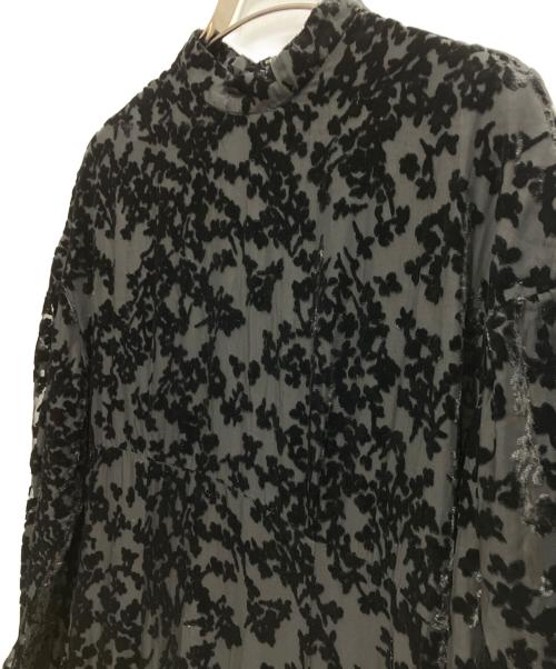 CLANE（クラネ）CLANE (クラネ) フローレットオパールワンピース ブラックの古着・服飾アイテム