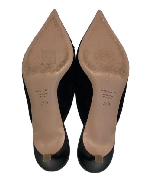PELLICO（ペリーコ）PELLICO (ペリーコ) CUORE ミュール ブラック サイズ:37 1/2の古着・服飾アイテム