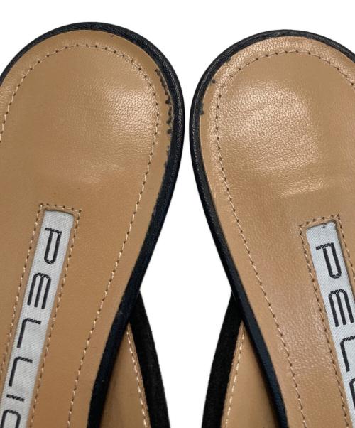 PELLICO（ペリーコ）PELLICO (ペリーコ) CUORE ミュール ブラック サイズ:37 1/2の古着・服飾アイテム