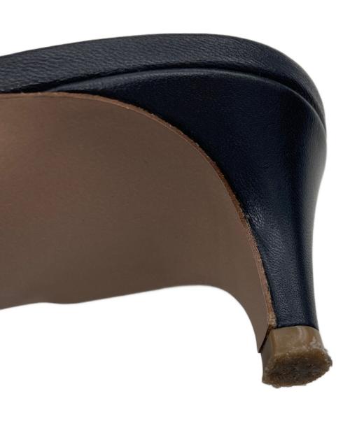 PELLICO（ペリーコ）PELLICO (ペリーコ) CUORE ミュール ブラック サイズ:37 1/2の古着・服飾アイテム