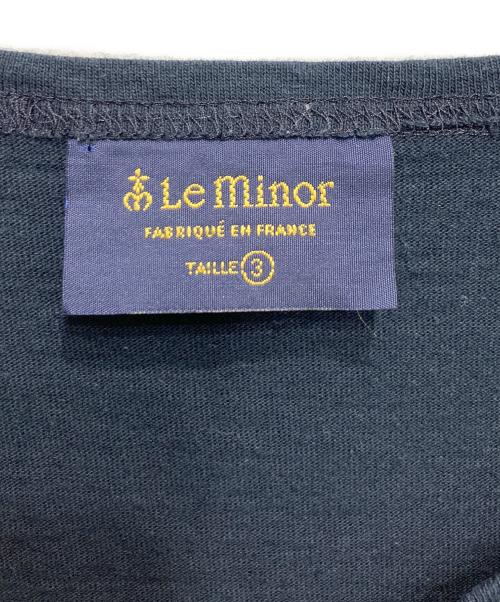 Le minor（ルミノア）Le minor (ルミノア) journal standard L'essage (ジャーナルスタンダード レサージュ) ナバルバスクシャツ ネイビー サイズ:3の古着・服飾アイテム