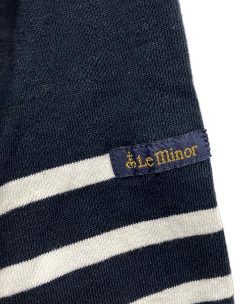 Le minor（ルミノア）Le minor (ルミノア) journal standard L'essage (ジャーナルスタンダード レサージュ) ナバルバスクシャツ ネイビー サイズ:3の古着・服飾アイテム
