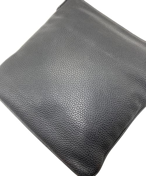 LOEWE（ロエベ）LOEWE (ロエベ) レザーサコッシュ　レザーショルダーバッグ　 ブラック サイズ:実寸参照の古着・服飾アイテム