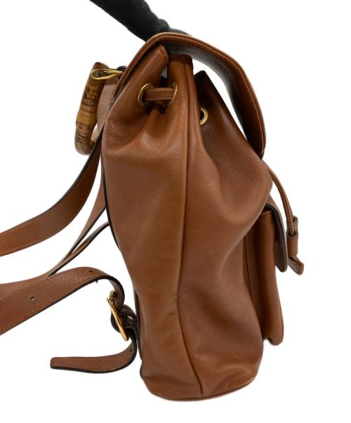 GUCCI（グッチ）GUCCI (グッチ) バンブーミニリュックの古着・服飾アイテム