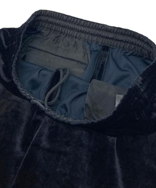 CABAN（キャバン）CABaN (キャバン) ソフトベロア セミワイドパンツ ブラック サイズ:FREEの古着・服飾アイテム