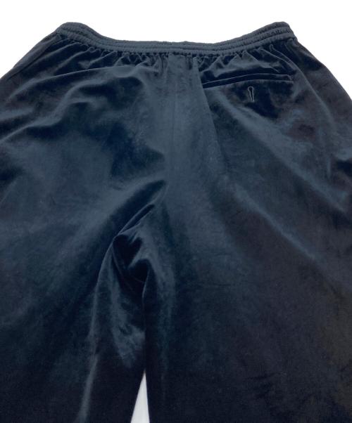 CABAN（キャバン）CABaN (キャバン) ソフトベロア セミワイドパンツ ブラック サイズ:FREEの古着・服飾アイテム