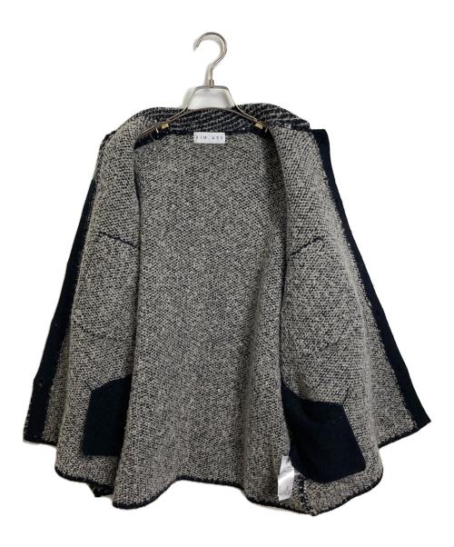 RIM.ARK（リムアーク）RIM.ARK (リムアーク) Knit blouson ニットジャケット ブラック サイズ:FREEの古着・服飾アイテム