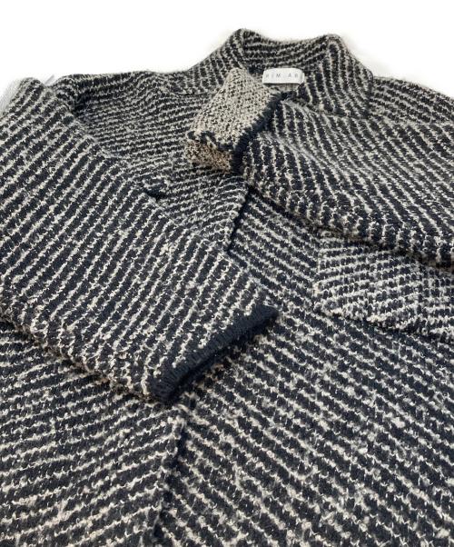 RIM.ARK（リムアーク）RIM.ARK (リムアーク) Knit blouson ニットジャケット ブラック サイズ:FREEの古着・服飾アイテム