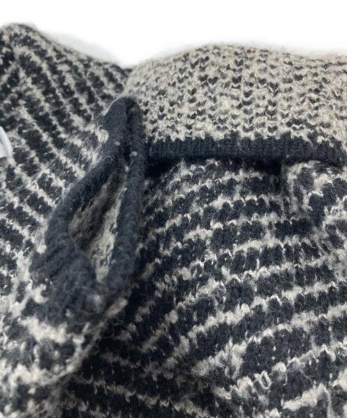 RIM.ARK（リムアーク）RIM.ARK (リムアーク) Knit blouson ニットジャケット ブラック サイズ:FREEの古着・服飾アイテム