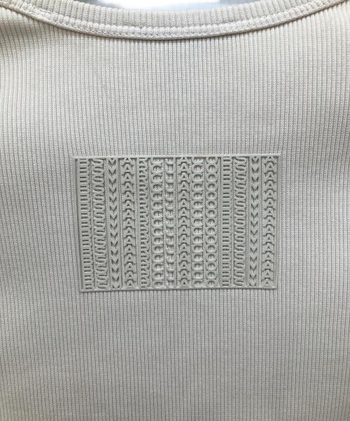 MARC JACOBS（マークジェイコブス）MARC JACOBS (マークジェイコブス) GRUNGE SHRUNKEN TEE ベージュ サイズ:Sの古着・服飾アイテム