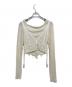 FUMIKA UCHIDA (フミカウチダ) VINTAGE RIBBED CORSET TOP アイボリー サイズ: M：25000円
