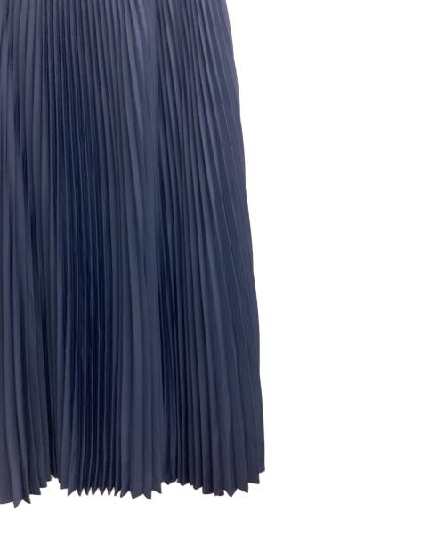 HYKE（ハイク）HYKE (ハイク) PLEATED SKIRT（プリーツ　スカート） ネイビー サイズ:2の古着・服飾アイテム
