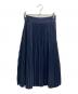 HYKE (ハイク) PLEATED SKIRT（プリーツ　スカート） ネイビー サイズ:2：8000円