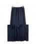 ENFOLD（エンフォルド）の古着「CONNECT-TACK SKIRT」｜ネイビー