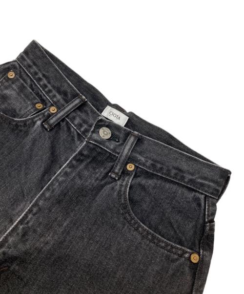 CIOTA（シオタ）CIOTA (シオタ) スビンコットン13.5oz ハイウエストスリムデニムパンツ ブラック サイズ:26の古着・服飾アイテム